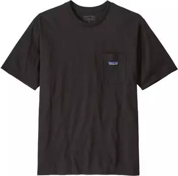 Patagonia Daily Pocket Tee T-Shirt kurzarm schwarz (Herren) (53255-BLK)