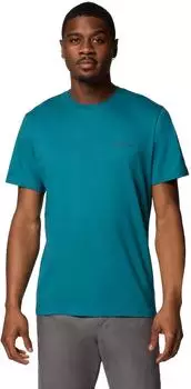 Columbia Rapid Ridge II Organic Cotton T-Shirt kurzarm river blue/button badge (Herren) (1934824-364)