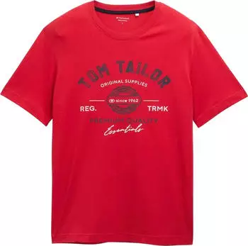 Tom Tailor T-Shirt aus Baumwolle mit Logo-Print (1037735)