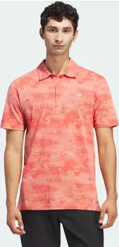 adidas Go-To Printed Mesh Poloshirt kurzarm preloved scarlet (Herren) (IU4427)