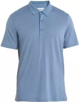 Icebreaker Merino Tech Lite II Poloshirt kurzarm kyanite (Herren) (0A59LC-885)