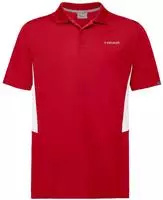 Head 811339-RD-M, Head Tennis-Polo Club Technical rot Herren, Gr&ouml;&szlig;e: M