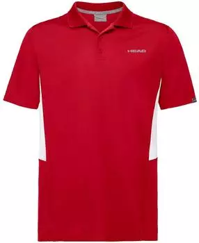 Head Club Tech Poloshirt kurzarm rot (Herren) (811339-RD)