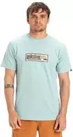 Quiksilver T-Shirt EQYZT08040 T&uuml;rkisfarben Regular Fit Male