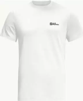 Jack Wolfskin Essential T-Shirt kurzarm wei&szlig; (Herren) (1808382-5000)
