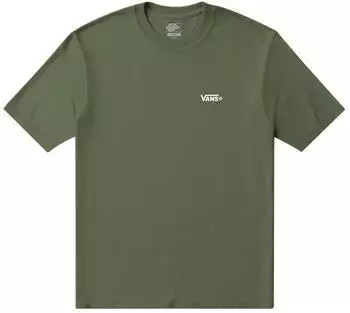 Vans New Left Chest SS Tee Kurzarm-T-Shirt (VN000TBXGRK1) green balsam