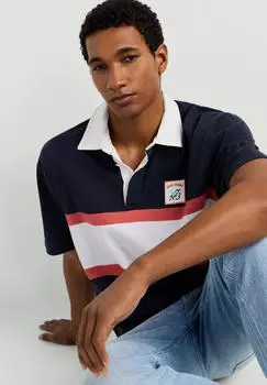Pepe Jeans MAX Poloshirt (PM5400144597M) dunkelblau/hellrot/wei&szlig;