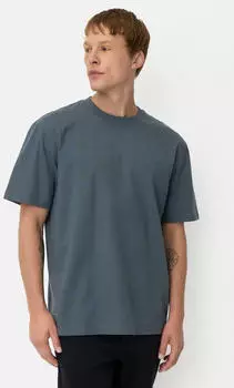 Camel Active 409700 Regular Fit Kurzarmshirt mit Stretch tinted blue