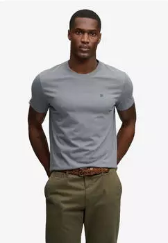 Superdry Essential SDCO Logo Emb Tee Rundhalsshirt Regular Fit (M1012473A) stormy weather blue/navy