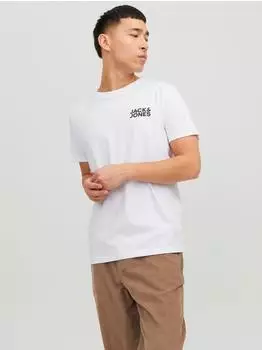 Jack & Jones Corp Logo Short Sleeve O Neck T-Shirt (12233999)