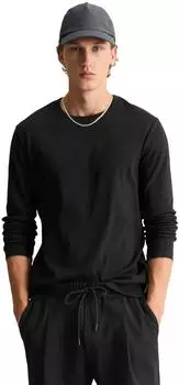 Marc O'Polo Longsleeve regular schwarz (5000016034_0001)