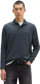 Marc O'Polo Langarm-Poloshirt relaxed blau (5000011598_4175)