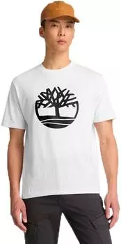 Timberland Northwood Tree Logo SS Tee T-Shirt (TBC0YHACP54) schwarz/wei&szlig;