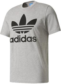 Adidas Originals Trefoil T-Shirt medium grey heather (BK7466)