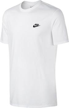 Nike T-Shirt (827021-100) weiß/weiß/schwarz