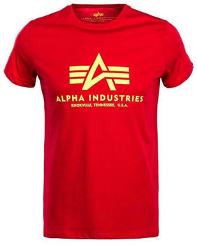 Alpha Industries Basic T-Shirt speed red (100501-328)
