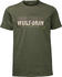 Jack Wolfskin Slogan T-Shirt woodland green
