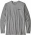 Patagonia Men's Long-Sleeved P-6 Logo Responsibili-Tee