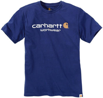 Carhartt Core Logo T-Shirt royal blue