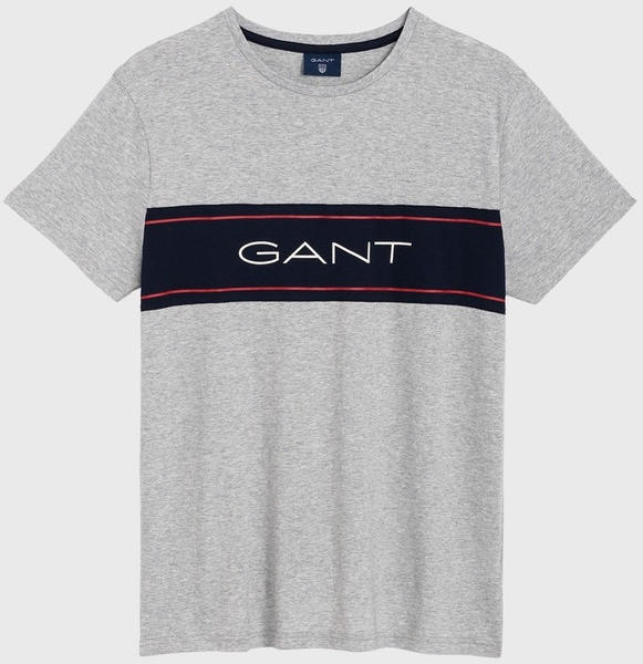 GANT Iconic T-Shirt light grey melange (2003051-94)