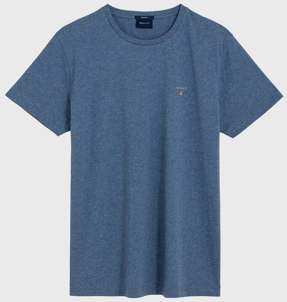 GANT Kurzarm-T-Shirt denim blue mel (234100-906)