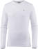 Tommy Hilfiger Long Sleeved Ribbed Organic Cotton T-Shirt (DM0DM04409) white