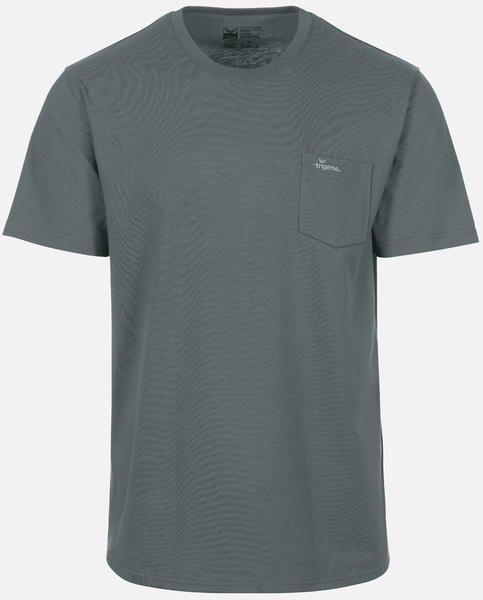 Trigema T-Shirt Brusttasche aus Biobaumwolle (39209) C2C oliv