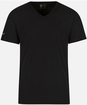 Trigema V-Shirt aus Biobaumwolle (39203) C2C schwarz