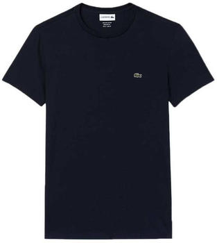 Lacoste Men's Crew Neck Pima Cotton Jersey T-shirt (TH6709) navy blue