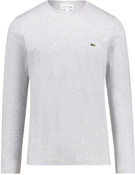 Lacoste Men's Crew Neck Longsleeve Jersey T-shirt (TH2040) grey chine