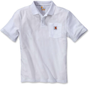 Carhartt Contractor's Work Pocket Polo (K570) white