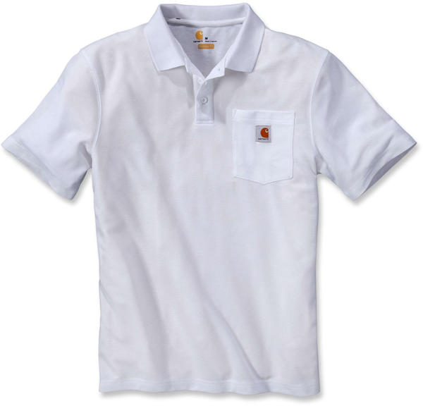 Carhartt Contractor's Work Pocket Polo (K570) white