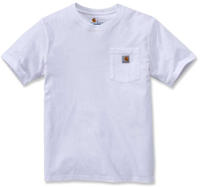 Carhartt 103296-100-S004, Carhartt Workwear Pocket T-Shirt Weiss male