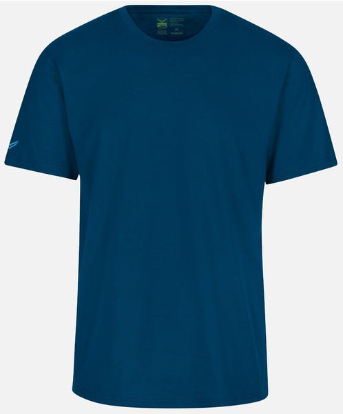 Trigema T-Shirt (39202) Test saphir ab 2023) € C2C Angebote (Dezember Biobaumwolle aus TOP 33,99