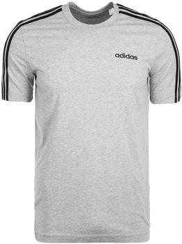 Adidas Essentials 3-Strips T-Shirt (DU0442) medium grey heather/black