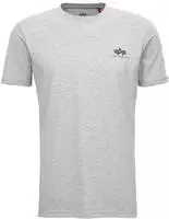 Alpha Industries Rundhalsshirt "BASIC T SMALL LOGO" Baumwolle, regular fit