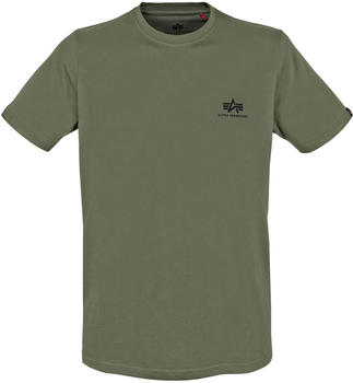 Alpha Industries Basic T Small Logo military green