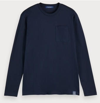 Scotch & Soda Longsleeve Jersey-T-Shirt night