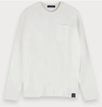 Scotch & Soda Longsleeve Jersey-T-Shirt white (155325-0002)