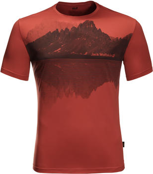 Jack Wolfskin Peak Graphic T M mecican pepper