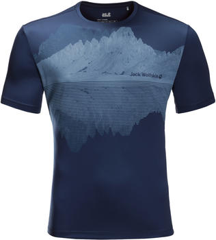 Jack Wolfskin Peak Graphic T M dark indigo