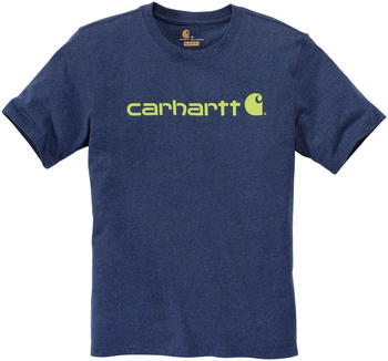 Carhartt Core Logo T-Shirt (103361) deep blue indigo