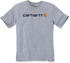 Carhartt Core Logo T-Shirt (103361) heather grey