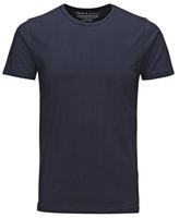 Jack & Jones T-Shirt "JJEBASIC mit schmaler Passform f&uuml;r jeden Tag" unifarben,