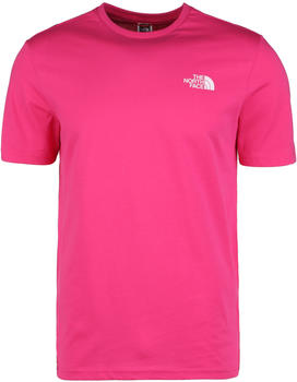 The North Face Men's Simple Dome T-Shirt (2TX5) fuchsia