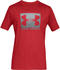 Under Armour UA Boxed Sportstyle Short Sleeve T-Shirt red/steel (600)