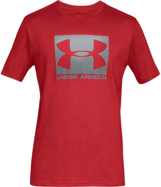 Under Armour UA Boxed Sportstyle Short Sleeve T-Shirt red/steel (600)
