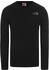 The North Face Men's Easy Long-Sleeve T-Shirt (2TX1) tnf black/zinc grey