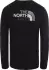 The North Face Men's Easy Long-Sleeve T-Shirt (2TX1) tnf black/zinc grey