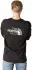 The North Face Men's Easy Long-Sleeve T-Shirt (2TX1) tnf black/zinc grey